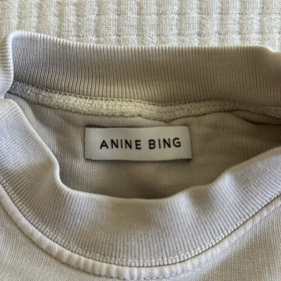 Anine Bing Tiger Organic Cotton Graphic Sweatshirt - Small - Picture 3 of 3